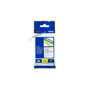 TAPE BROTHER TZE 12MMX8M BLÅ/KLAR