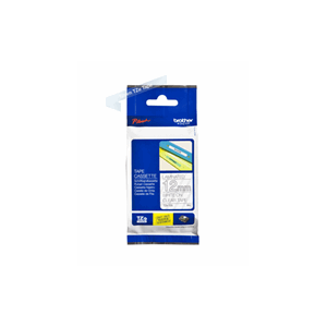 TAPE BROTHER TZE 12MMX8M HVIT/KLAR