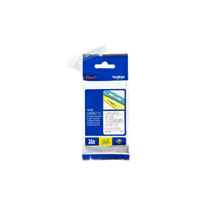 TAPE BROTHER TZE 18MMX8M HVIT/KLAR