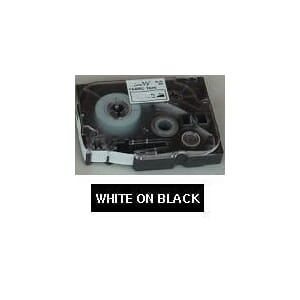 TAPE BROTHER TZE 24MMX8M HVIT/SORT