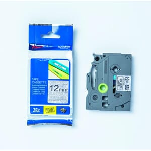 TAPE BROTHER 12MM X 4M SØLV LACE PATTERN TAPE