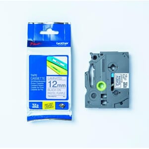 TAPE BROTHER TZEM 12MM X 4M LILLA