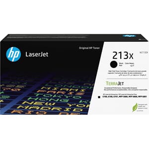 TONER HP 213X HØYKAPASITET SORT  LASERJET