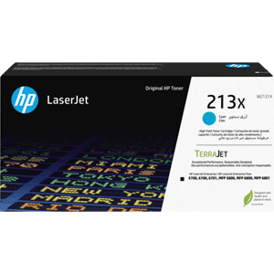 TONER HP 213X HØYKAPASITET CYAN  LASERJET 6K
