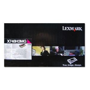 TONER LEXMARK X748 MAGENTA  10K (CORP)