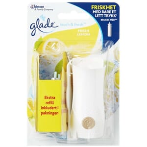 GLADE TOUCH & FRESH LEMON HOLDER+REFILL