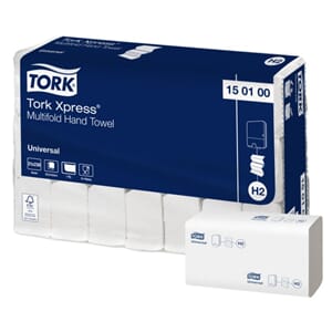 TORK HÅNDTØRK EXPRESS MULTIFOLD 1LAG H2 230ARK