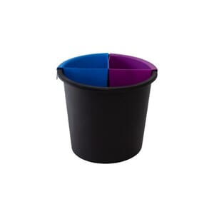 AVFALLSBEHOLDER HYKAB 14L SORT M/2 INNS.