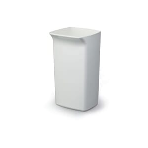AVFALLSBEHOLDER DURABLE 40L REKTANGULÆR HVIT