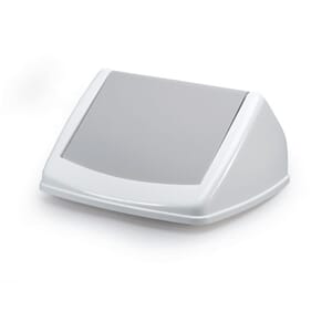 VIPPELOKK DURABLE 40L REKTANGULÆR GRÅ