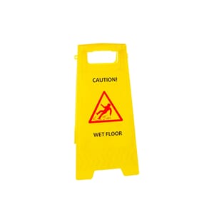 GULVSKILT VARSEL "WET FLOOR"
