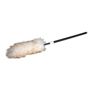 STØVKOST ABENA PP-ULL 75-110CM HVIT