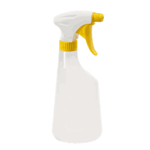 SPRAYFLASKE TOUCH 0,6L GUL KOMPLETT