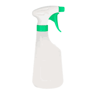 SPRAYFLASKE TOUCH 0,6L GRØNN KOMPLETT