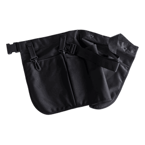 RENGJØRINGSFORKLE TOUCH 3 LOMMER SORT M/BELTE