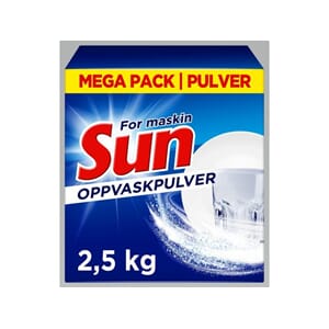 MASKINOPPVASK SUN PULVER 2,5KG