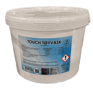 TØYVASK VASKEPULVER TOUCH 10KG