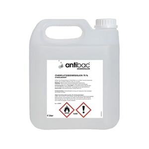 OVERFLATEDESINFEKSJON ANTIBAC 75% 4L