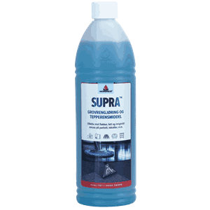 SUPRA GROVRENGJØRING OG TEPPERENS 1L NORENCO