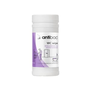 WC WIPES SERVIETTER ANTIBAC (90)